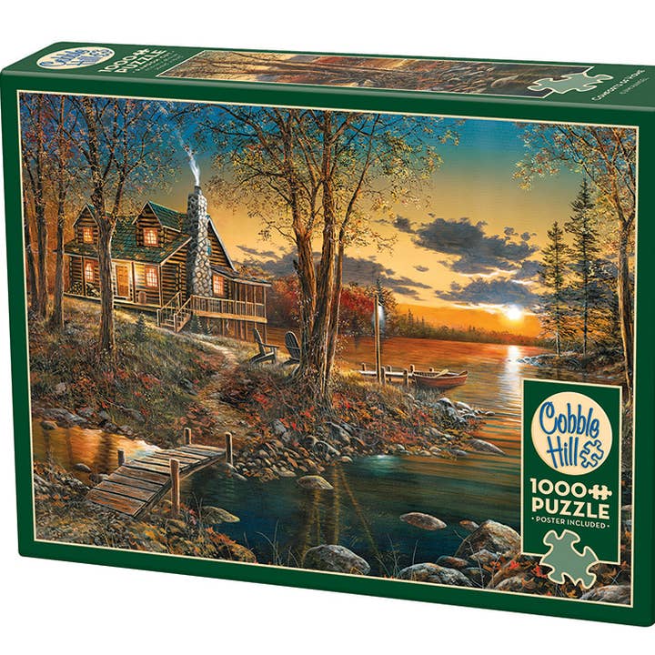 Puzzle de 1000 pièces Comforts of Home pour la vente par Outset Games and Cobble Hill Puzzles