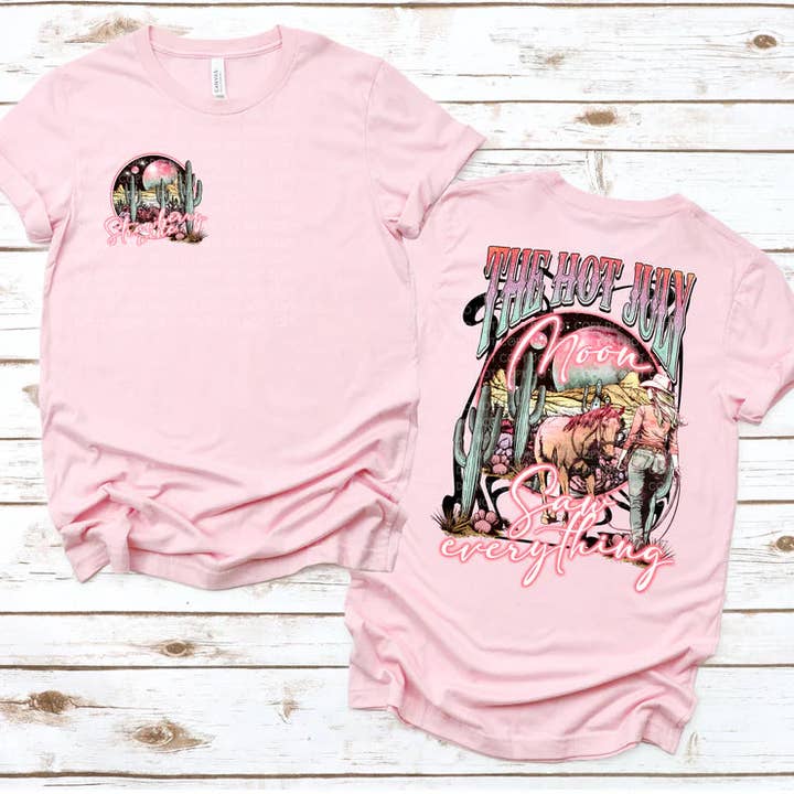 STRAWBERRY WINE TEE for wholesale by Wild+Crazy Tees and More