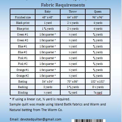 Devoted Quilter - Wholesale Quilt - Multiplication quilt pattern2