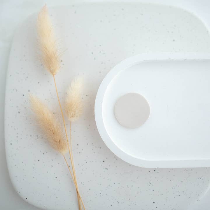 Hazel n Blue – wholesale Hängande örhängen – Lerörhängen | Små Dahlia Dingles