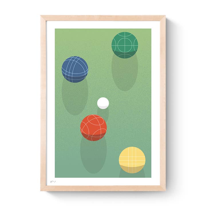 Roo Kee Roo - Wholesale Art Print - Bocce Art Print1