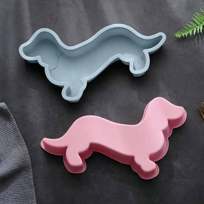 Kiyo Home – wholesale Tårtform – Dachshund kakform 2-delarsset0