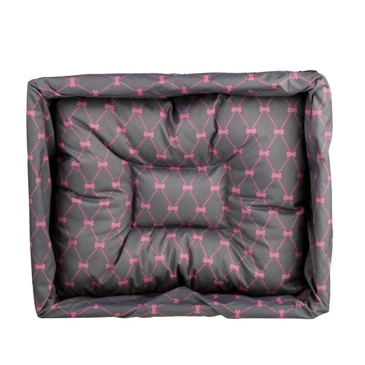 Cuccia rettangolare per animali domestici in vimini, cestino in vimini scuro per la vendita all'ingrosso da parte di The Wicker Stories