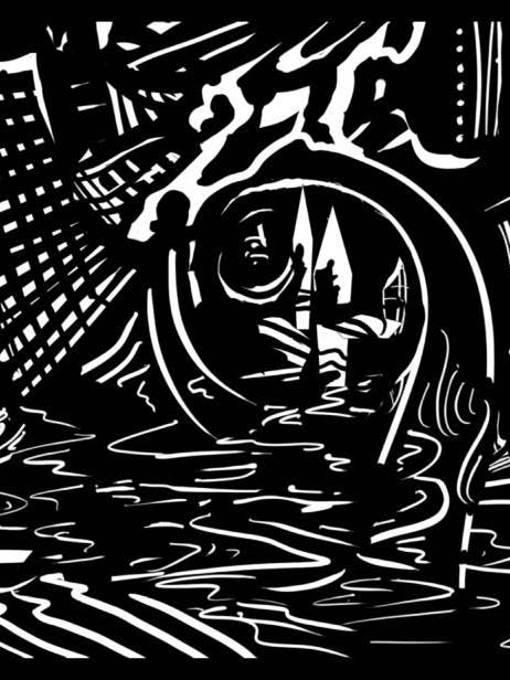 Adesivo rettangolare Sleuth per la vendita all'ingrosso da parte di JodieKoyote