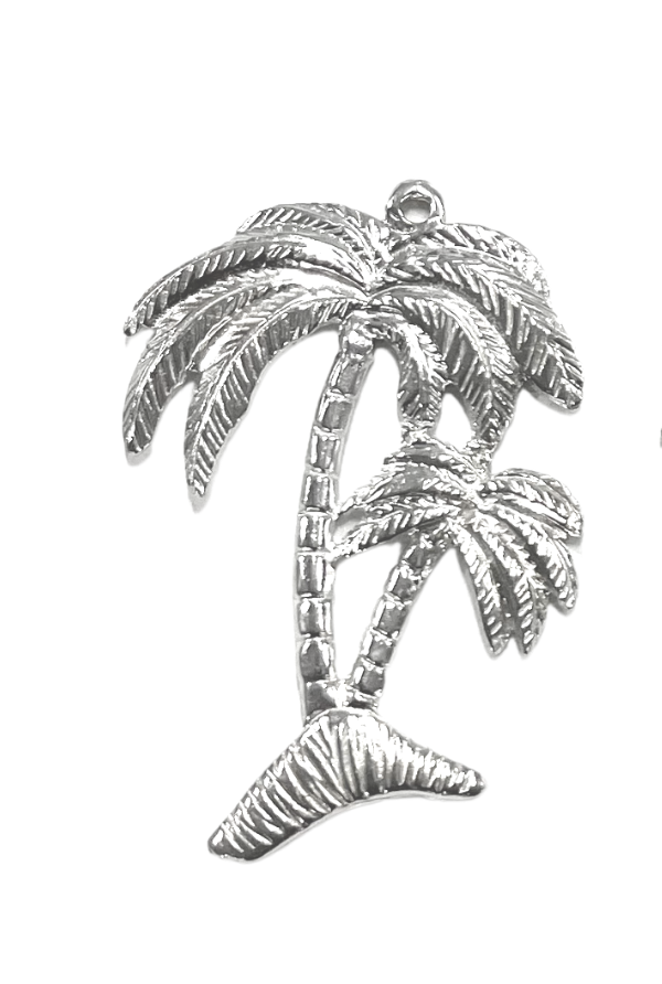 House of Morgan Pewter - Wholesale Pendant/Charm Necklace - Palm Tree Jewelry - Tropical Pendant Necklace5