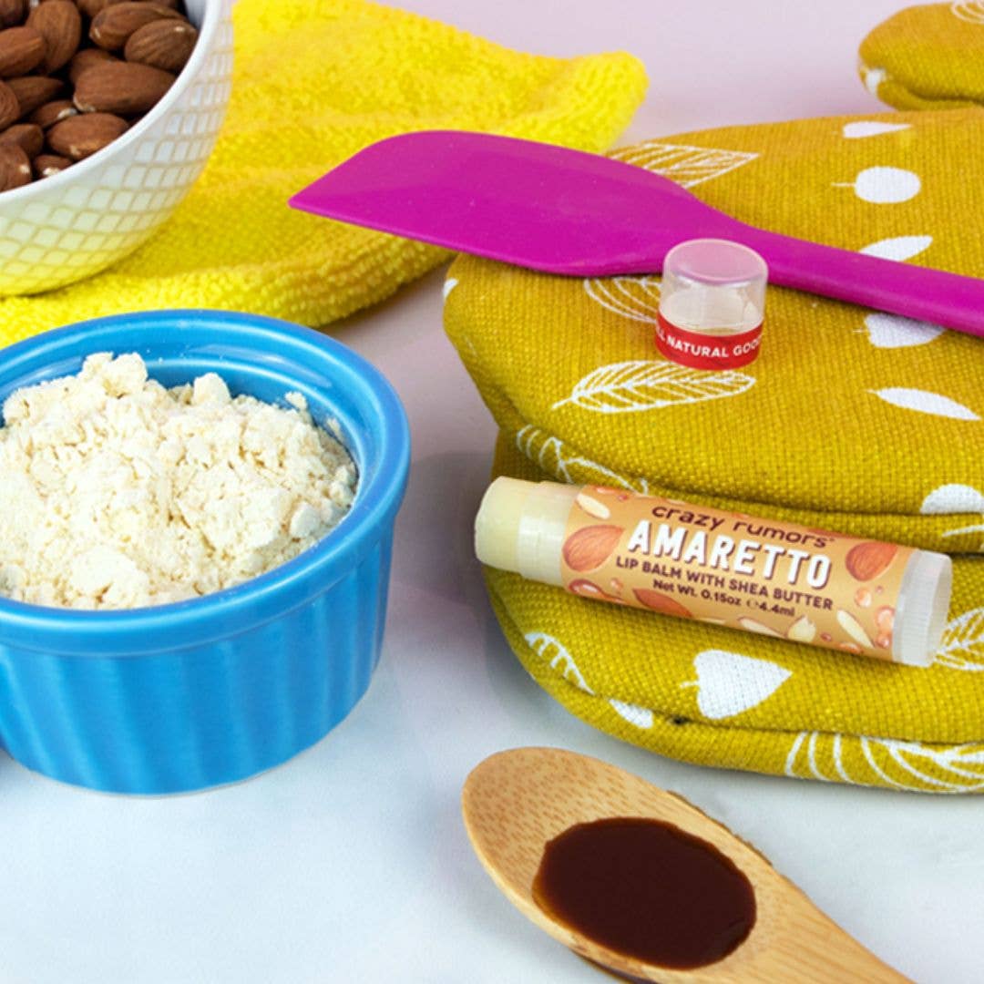 Crazy Rumors – wholesale Läppbalsam – Helt naturligt, veganskt amaretto läppbalsam2