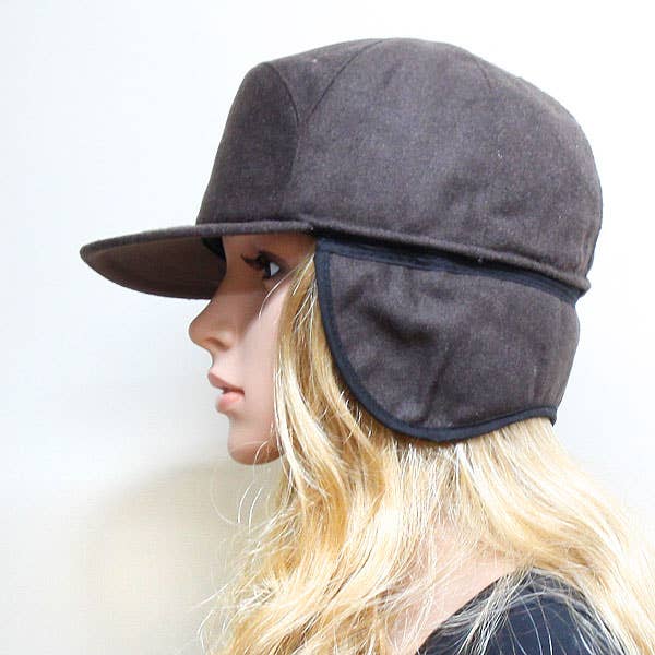 Sensibling Corp. - Wholesale Newsboy/Schoolboy Hat - Women's - Polyester Earflap Fashion Cap0