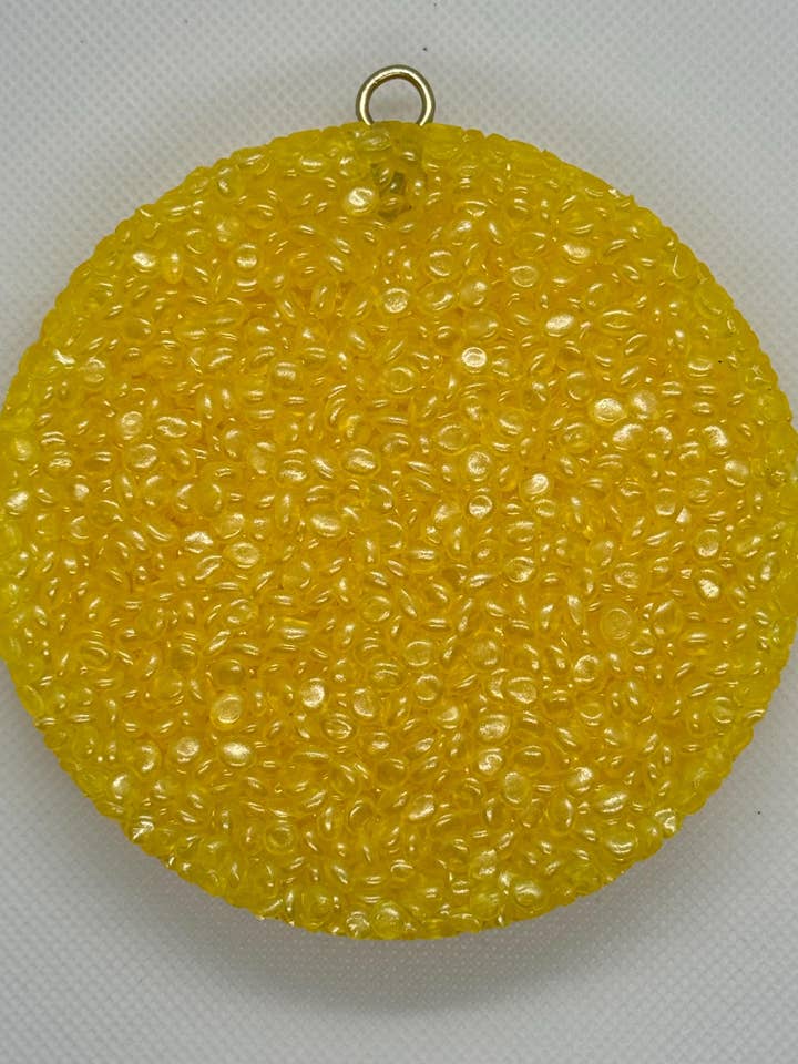 Custom Circle Shape Freshie Air Freshener - Made to Order for wholesale by How We Cope, LLC