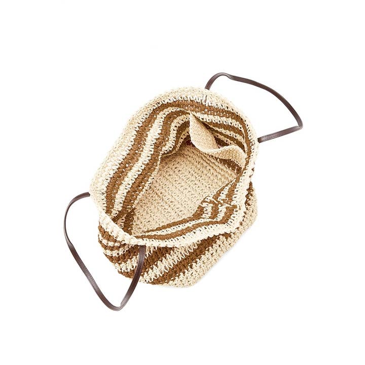 DNMC - Wholesale Tote Bag - Women's - Large Straw Beach Bag - 5 Colors!