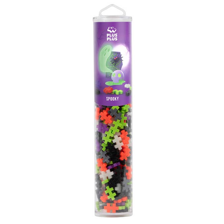 Plus-Plus USA - Wholesale Build-a-Toy - Kids - Tube 240 Pc Spooky Mix