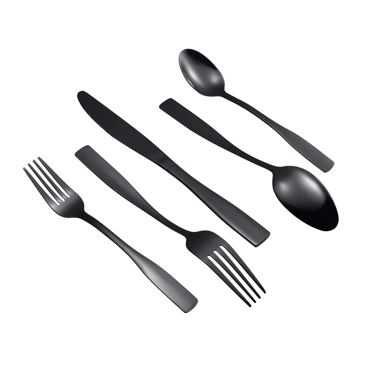 J&V TEXTILES - Wholesale Flatware Set - 40 Piece Stainless Steel Silverware Set for 827