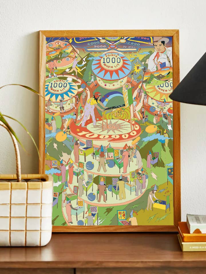 Pinball for wholesale by Liv Garber Art