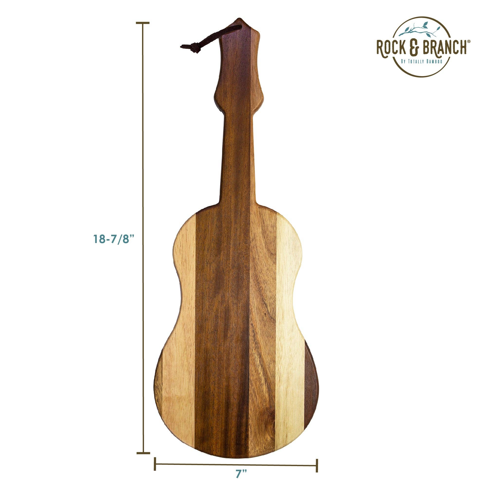 Totally Bamboo - Wholesale Cutting Board - Rock & Branch® Shiplap Series Ukulele Serving Board6