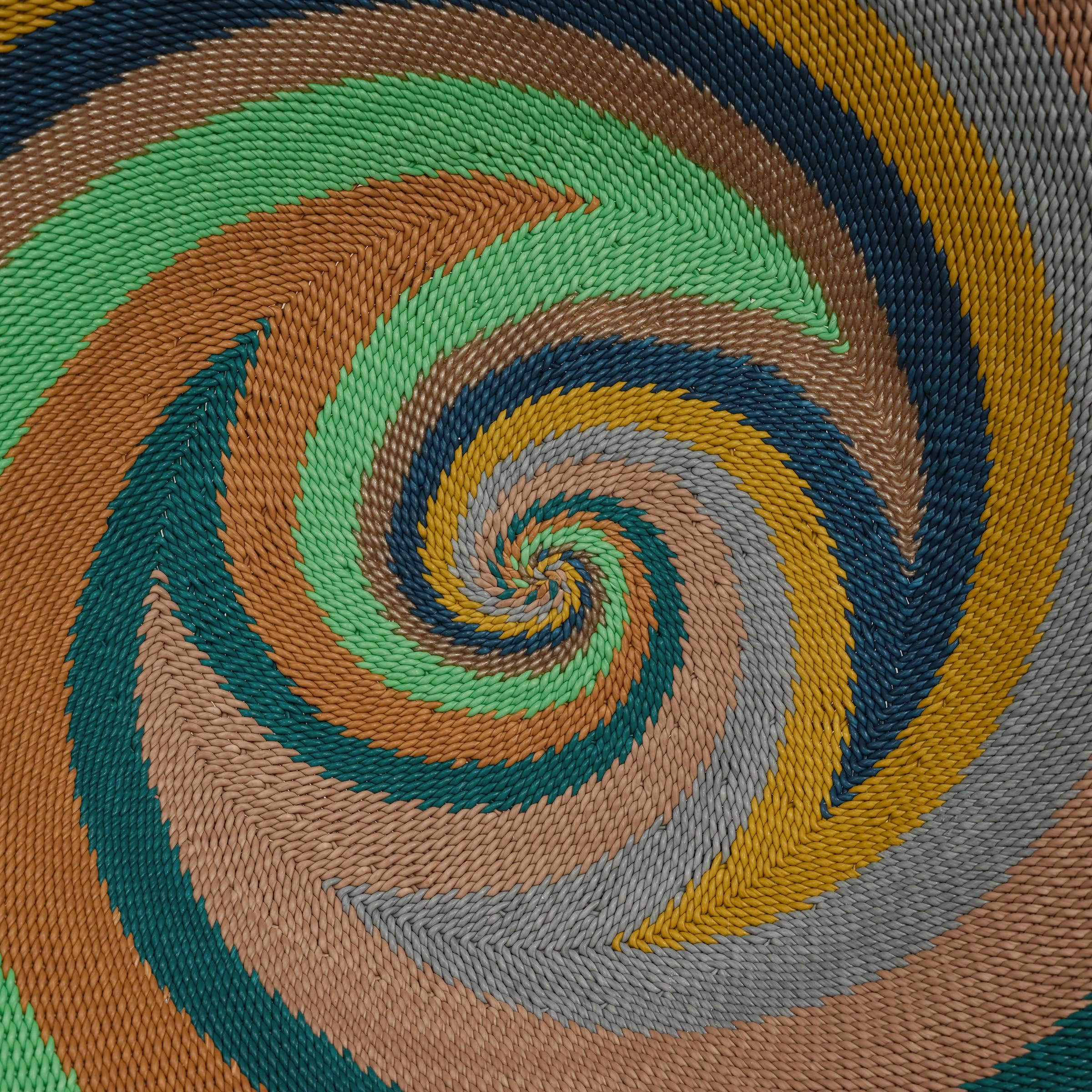 AS'ART a sense of crafts – Prato/tigela decorativa por atacado – Tigela de fio de telefone trançado, cores Mix&Glow26