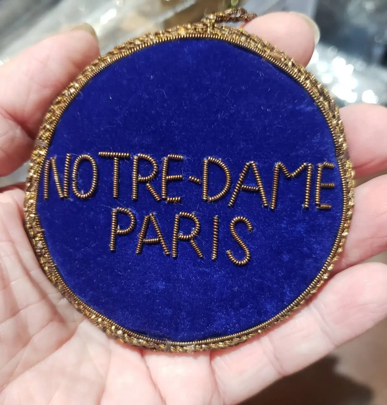 BoutiqueByMariam - Wholesale Ornament - Notre Dame Rose Window Christmas Ornament1