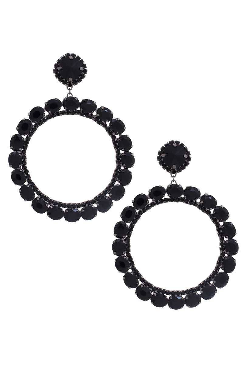 CC Wholesale Clothing - Vendita all'ingrosso Orecchini pendenti - Orecchini pendenti con strass.2