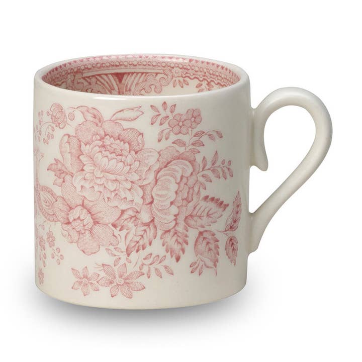 Burleigh - Vente Tasse à café - Mini tasse faisans asiatiques roses0