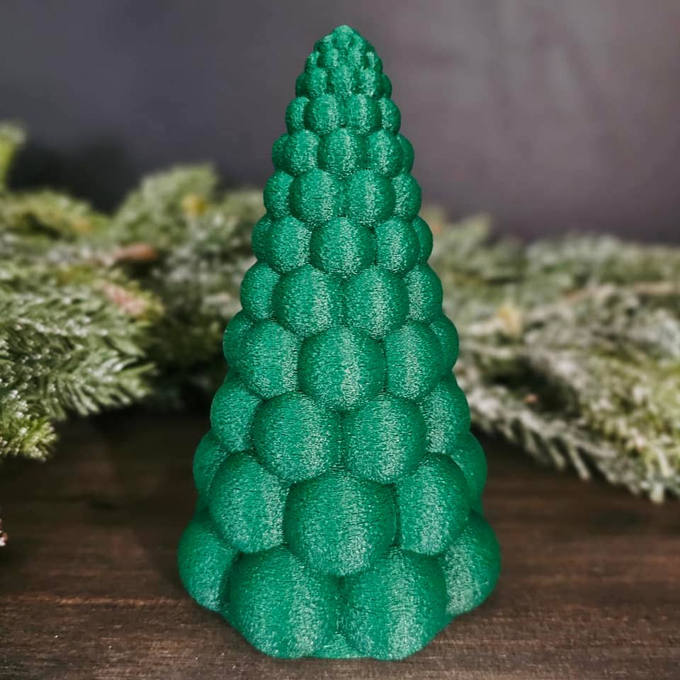 BD Lasers INC. - Vente Décoration de Noël - Décor de table de Noël moderne avec arbres à bulles0