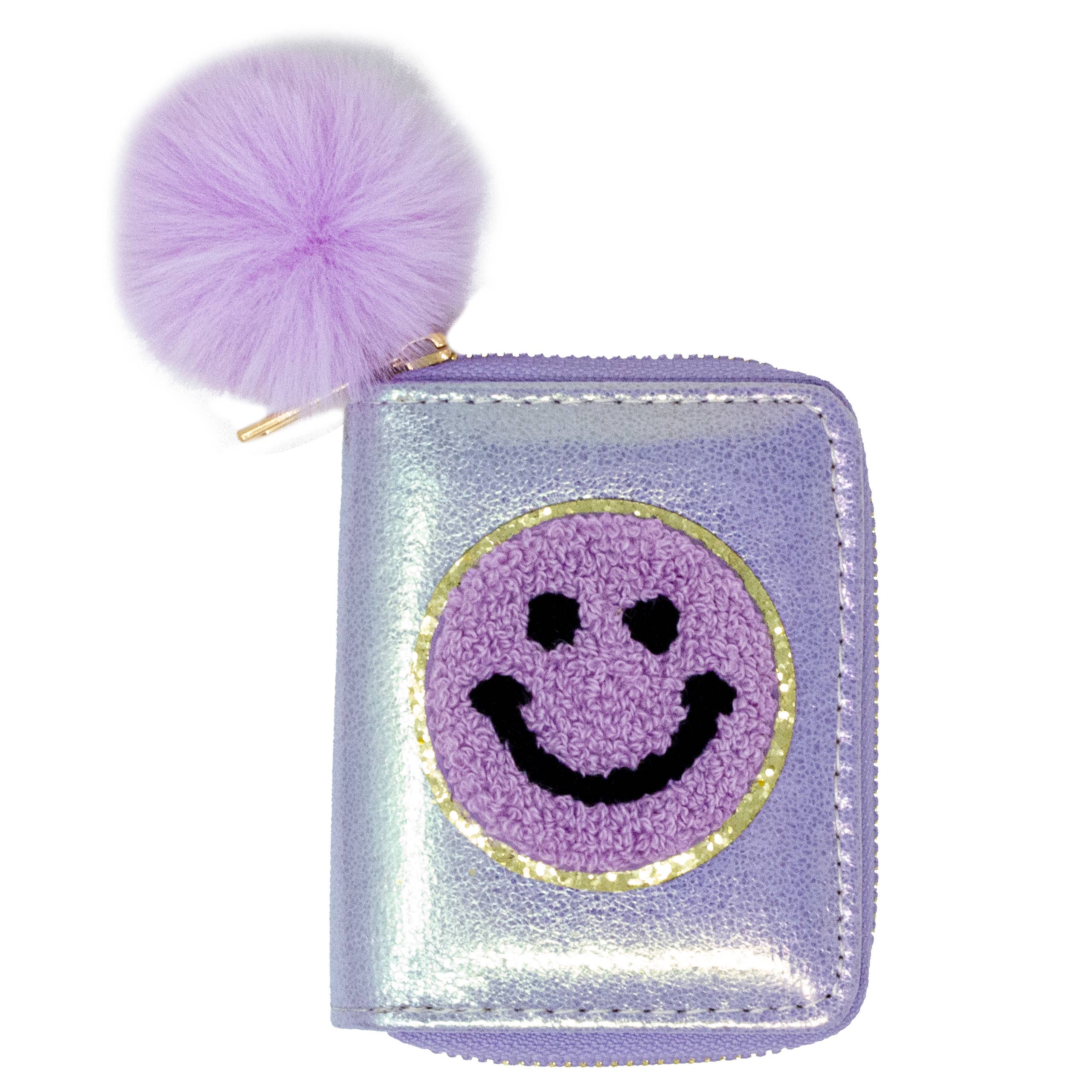 Tiny Treats and ZOMI GEMS - Wholesale Wallet - Kids - Shiny Happy Face Smile Wallet3