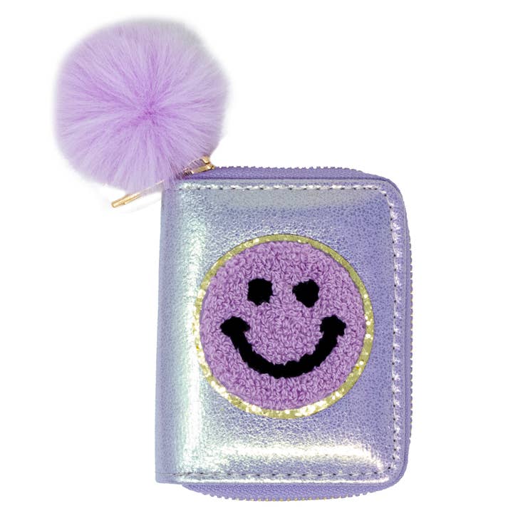 Tiny Treats and ZOMI GEMS - Wholesale Wallet - Kids - Shiny Happy Face Smile Wallet3