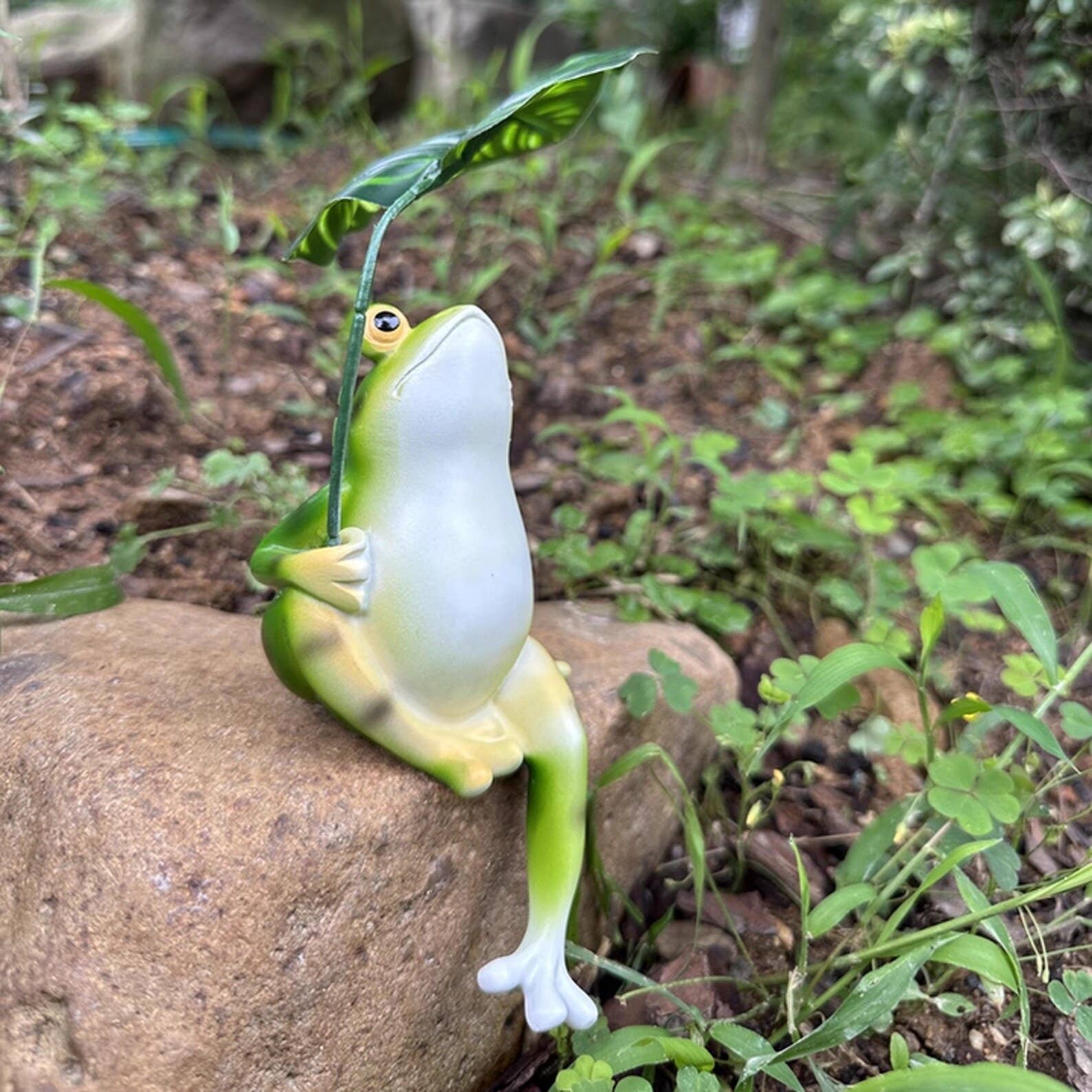 Wild & Free - Wholesale Outdoor Ornament/Decor - Rana de jardín decorativa3
