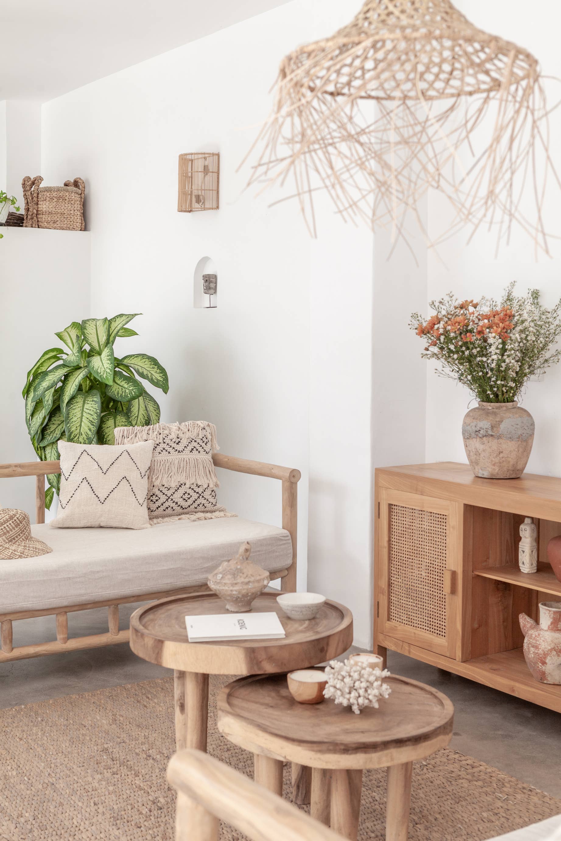 Village Thrive – wholesale Dekorativ kudde – Nya handsydd bomull kasta kudde1