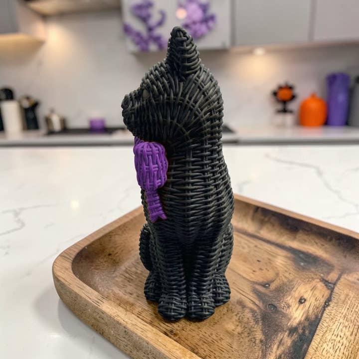 Gia Roma - Wholesale Decorative Figurine - Black Cat Decoration, Farmhouse Halloween Home Decor Statues5