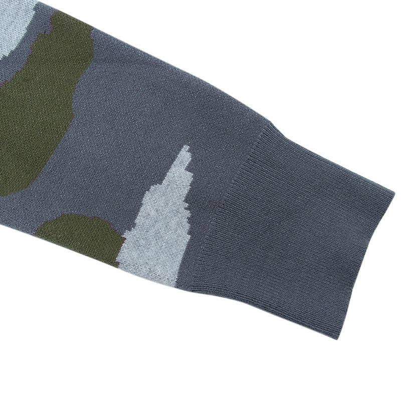 Lily Clothing - Wholesale Knit Sweater - Women's - CAMOUFLAGE LEOPARD PRINT CREW NECK JUMPER5