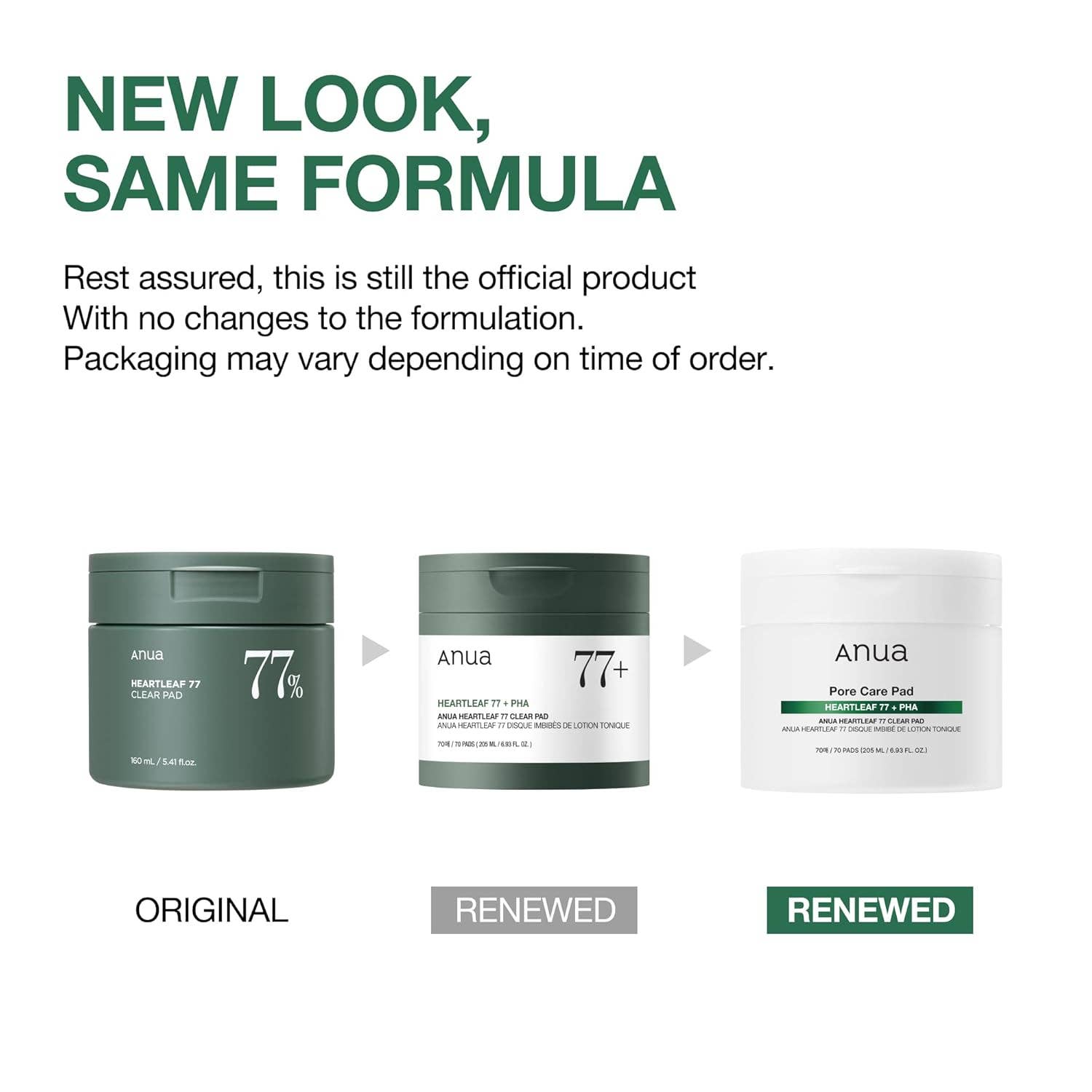 MEHIAZ - Vendita all'ingrosso Tonici viso - ANUA Heartleaf 77 Toner Pads – Esfoliante Delicato, Idratante1