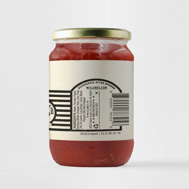 McClure's - Wholesale Cocktail mix/syrup - McClure's Bloody Mary Mix1