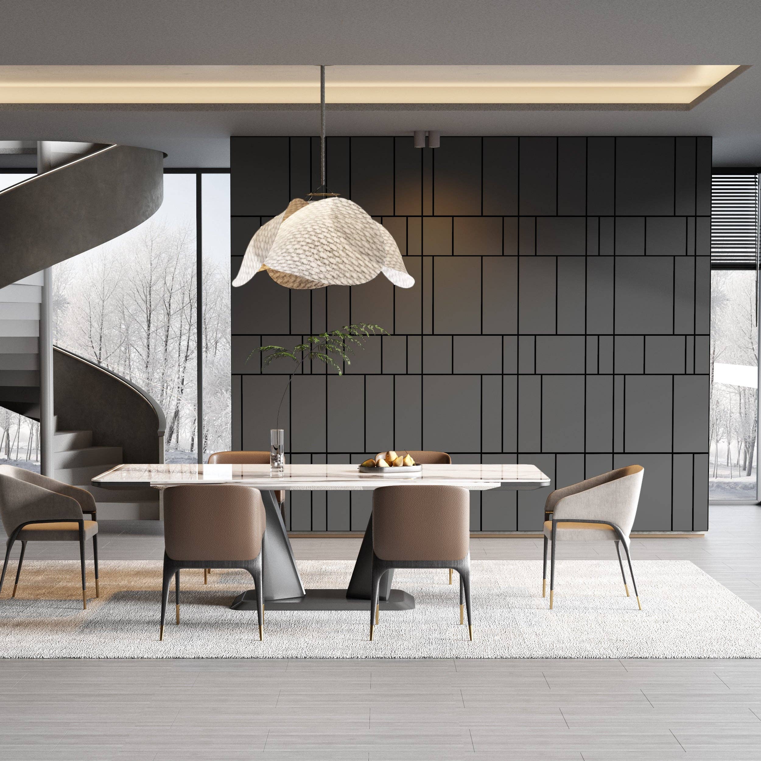 Guipp-Decor - Decoriy - Wholesale Decorative Panel - Dark Grey Modular Panels0