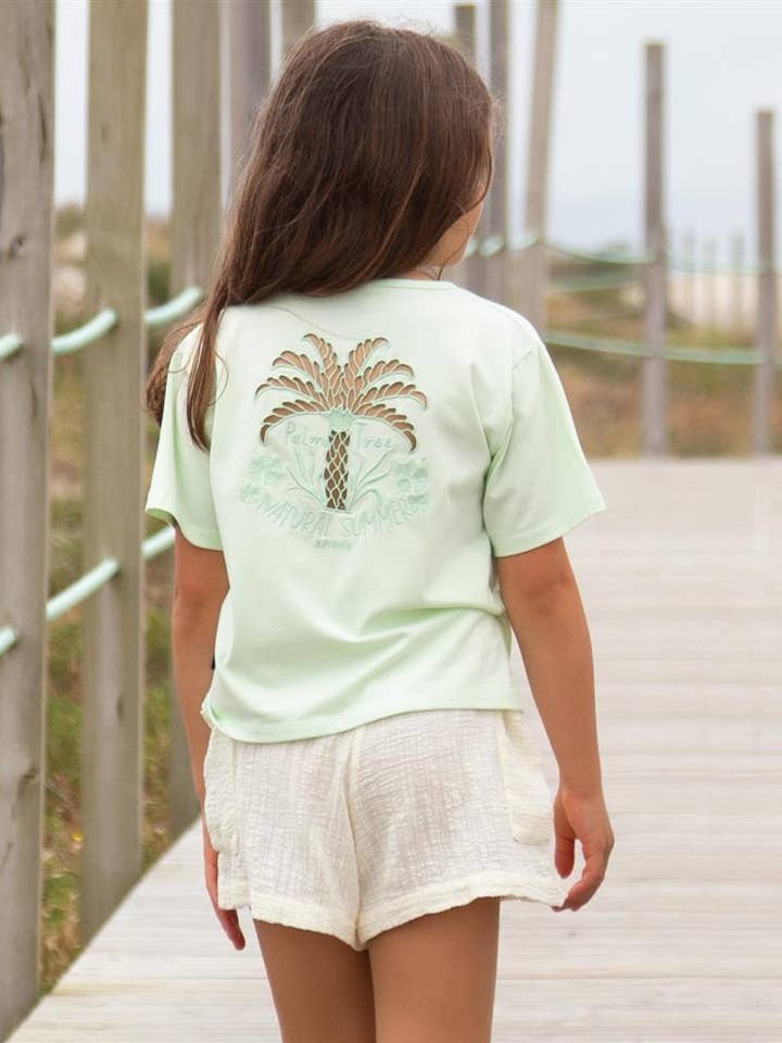 Oversized Natural Summer T-shirt for wholesale by BENNIE KIDS