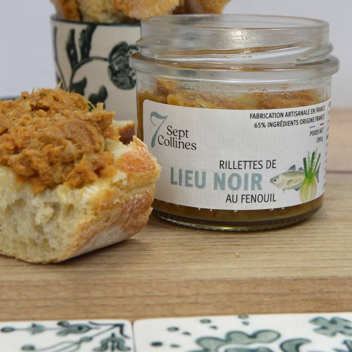 Sept Collines - Wholesale Preserves - Sake rillettes with fennel - 100g1