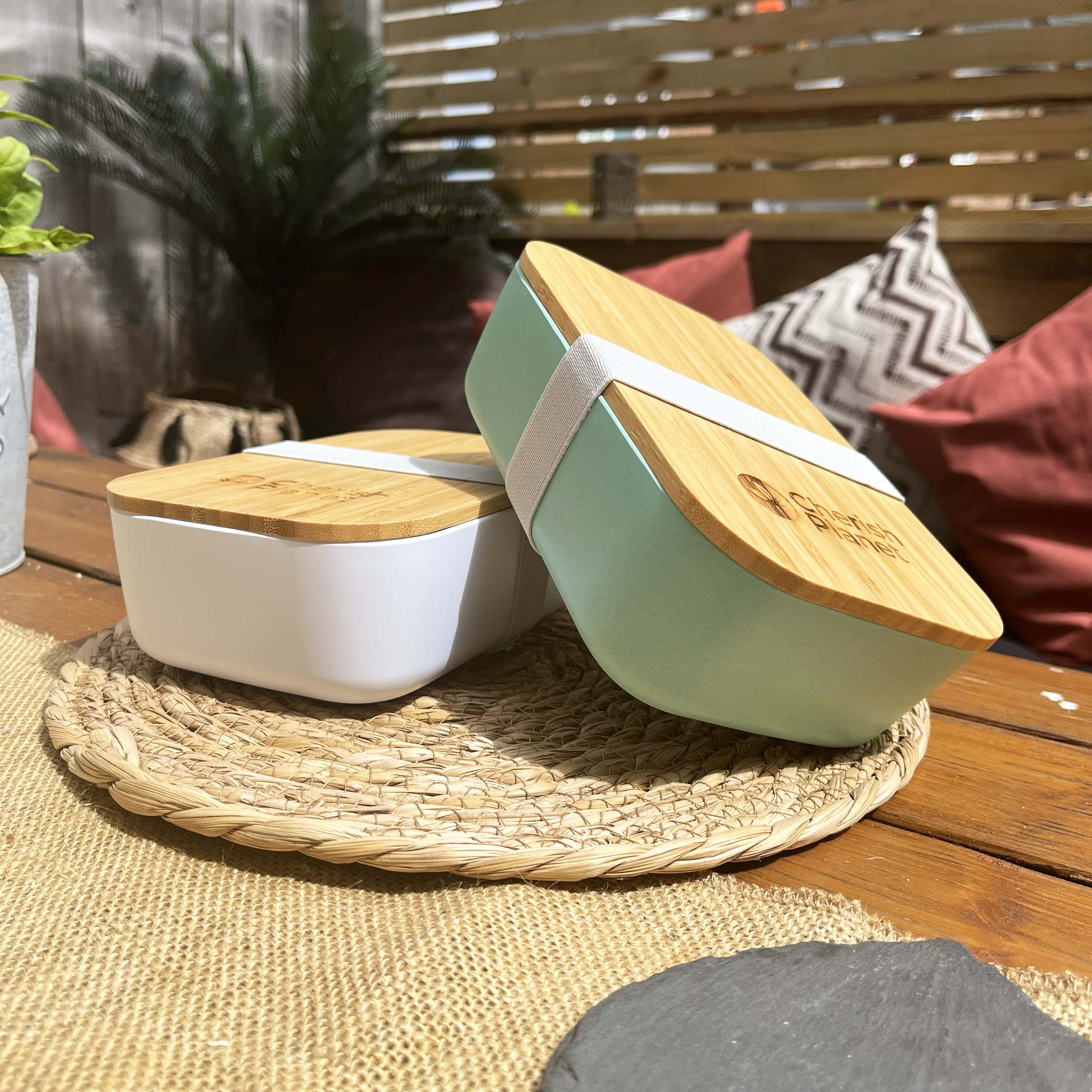Cherish Planet – wholesale Lunch bag/box – Eco Bamboo & Wheat Fibre Lunch / Bento Box5