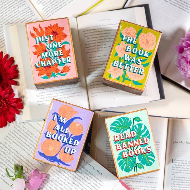 ARCHd - Wholesale Bookend - Bookish Sayings bookends (sold individually)