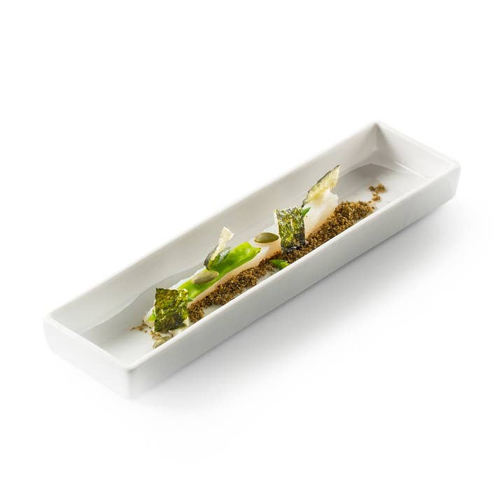 KYOTO TRAY 23X5CM for wholesale by Catalonia Plates, Inc.
