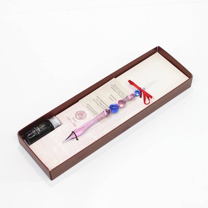 San Lorenzo Design - Wholesale Pen - Murano Glass Pen, Classic Writing Instrument1
