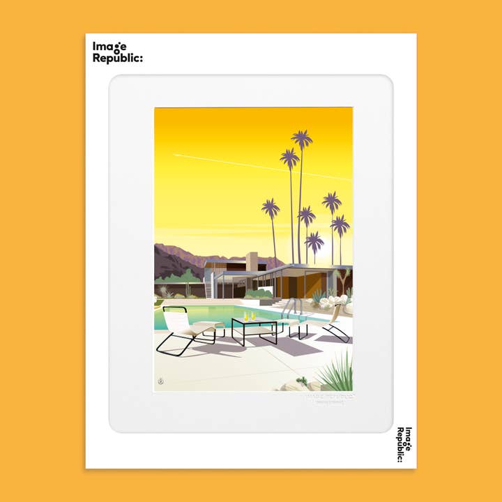 30x40 cm MONSIEUR Z THE KAUFMANN HOUSE for wholesale by Image Republic