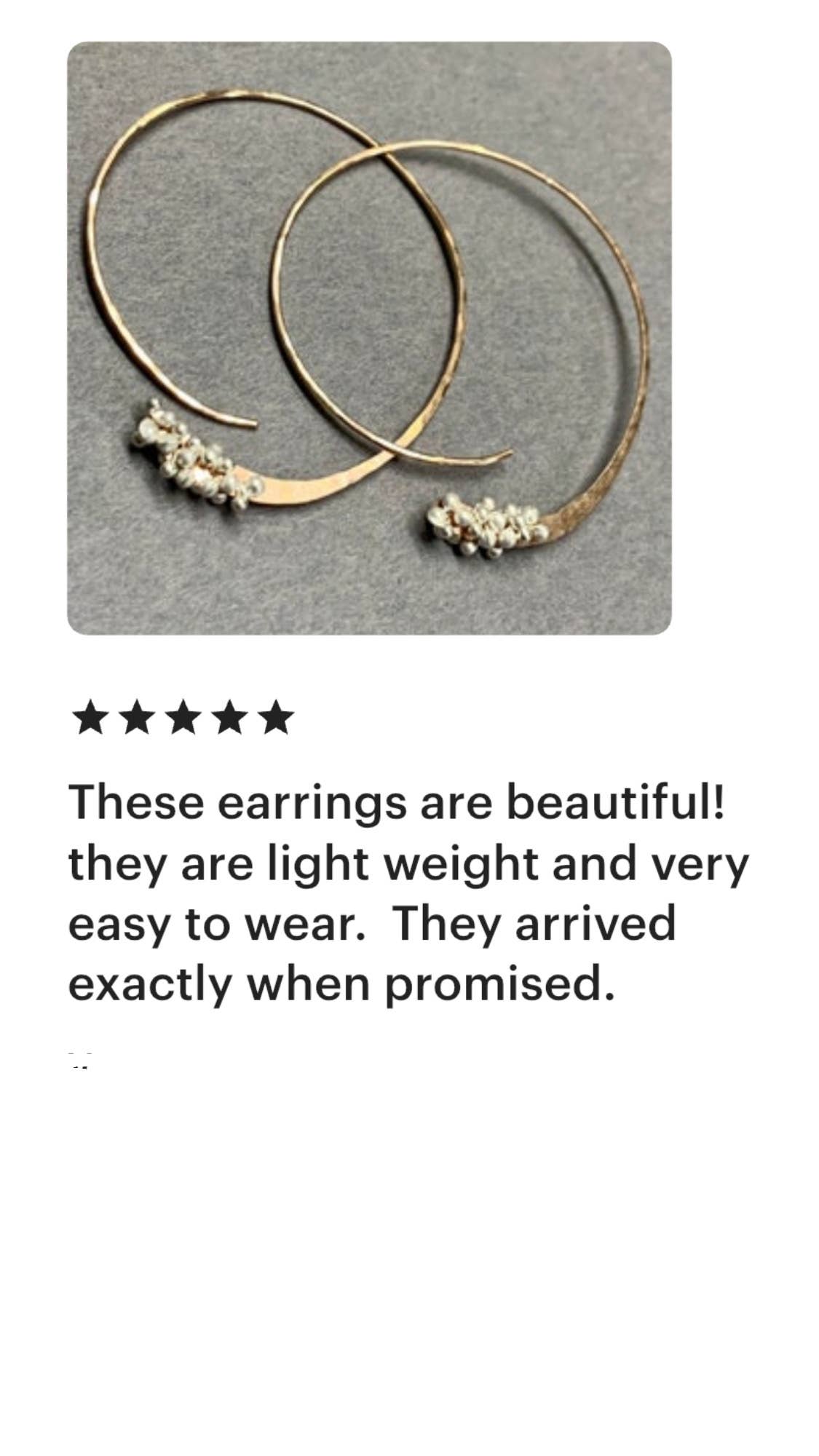 YedOmi Jewelry - Wholesale Hoop Earrings - Blooming Hoops- Small7