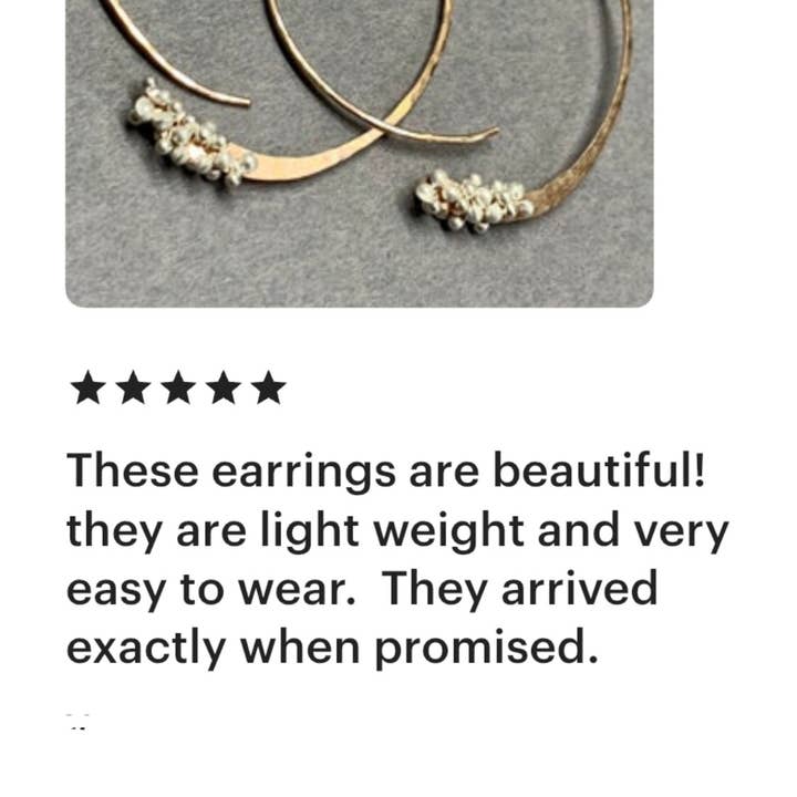 YedOmi Jewelry - Wholesale Hoop Earrings - Blooming Hoops- Small7