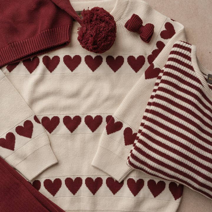 hanevild - Wholesale Fashion Leggings - Kids - Tilde leggings - Cabernet2