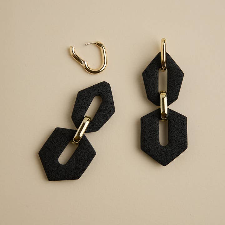 LYHO – wholesale Hoop earrings – Shilla Hoops | Handmade clay earrings | LYHO13