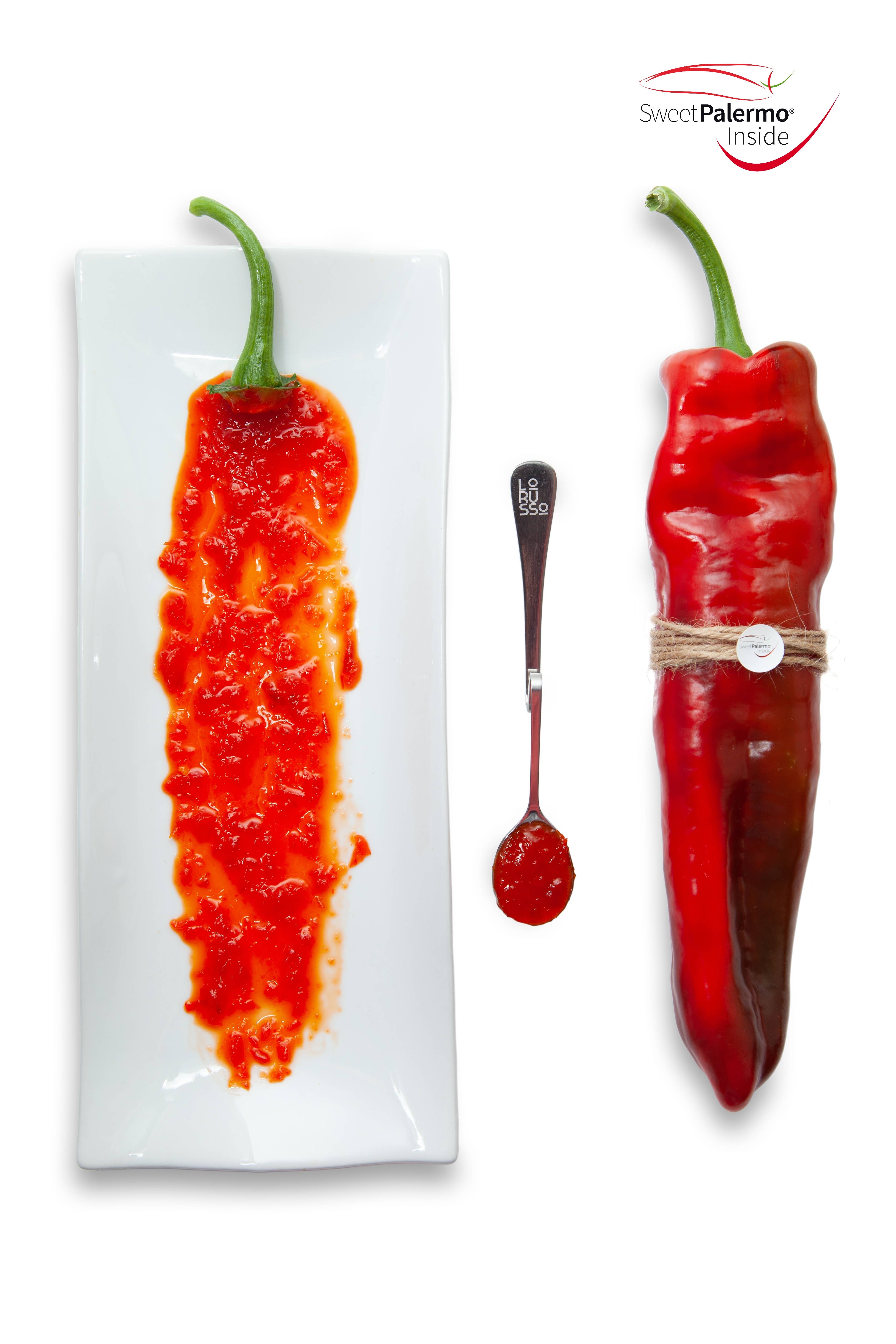 LoRUSSo - Wholesale Jam/Jelly - Organic artisanal jam sweet pepper 85% fruit- 305g5