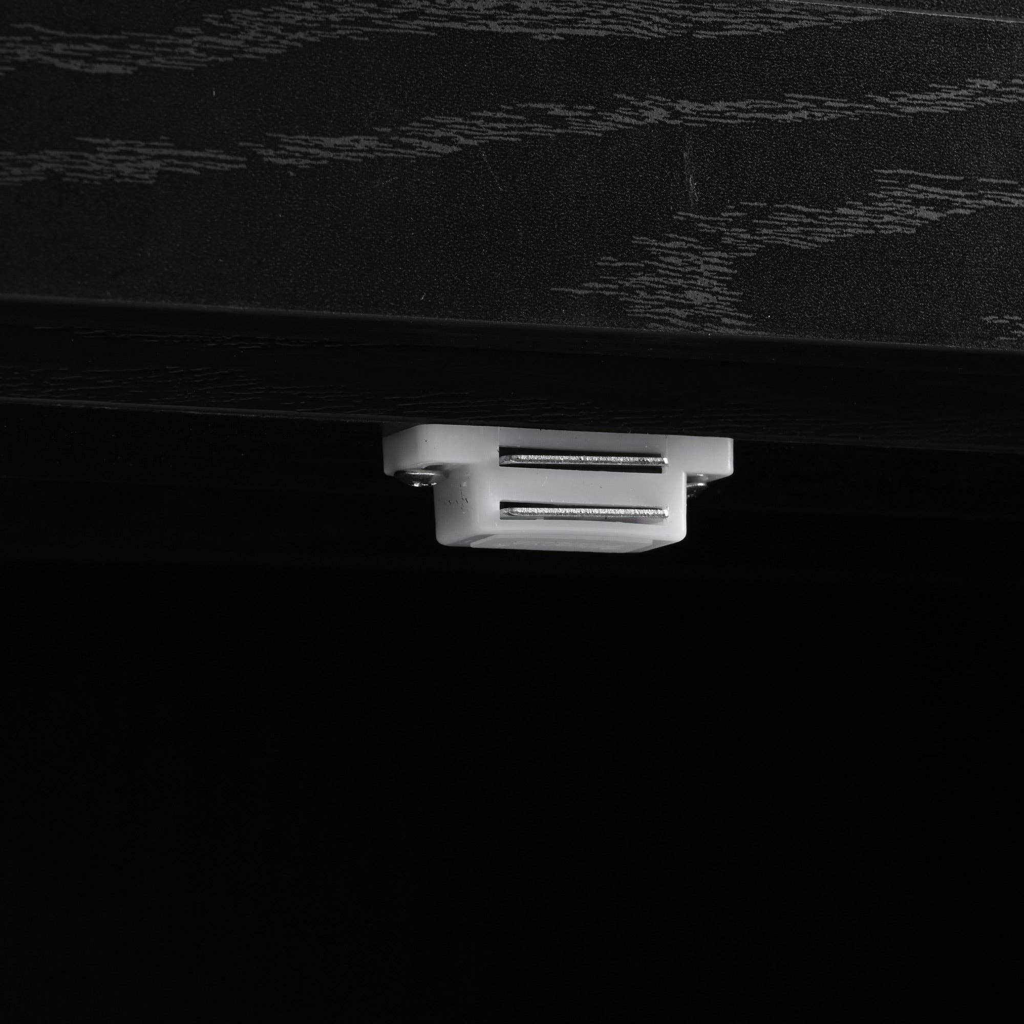 Orange County Decor - Wholesale Kitchen Storage/Organizer - K&K 53.5''Farmhouse Kitchen Island With Power Outlet, Kitchen Storage Island With Drop Leaf, Spice Rack And Drawer, Rolling Kitchen Cart On Wheels, For Home, Kitchen And Dining Room, Black Black33