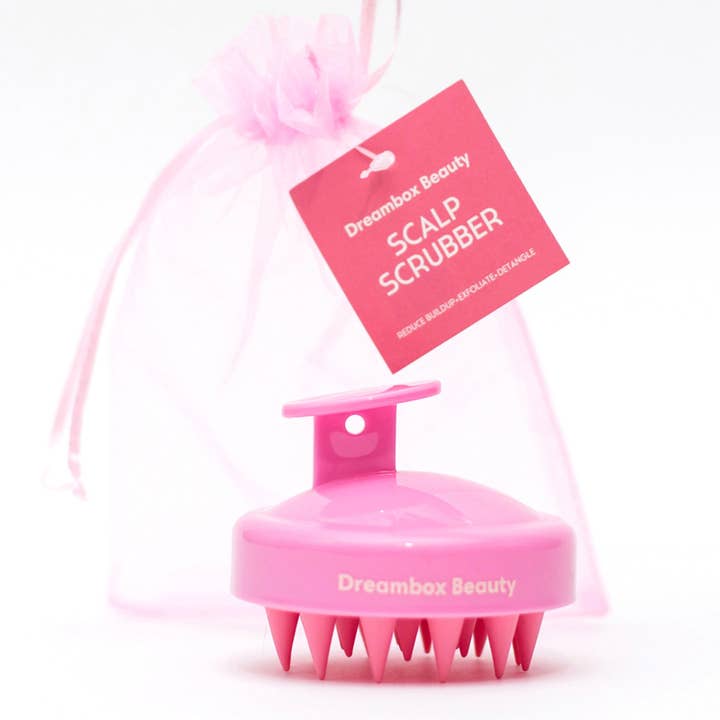 Brosse exfoliante et massante pour le cuir chevelu pour la vente par Dreambox Beauty