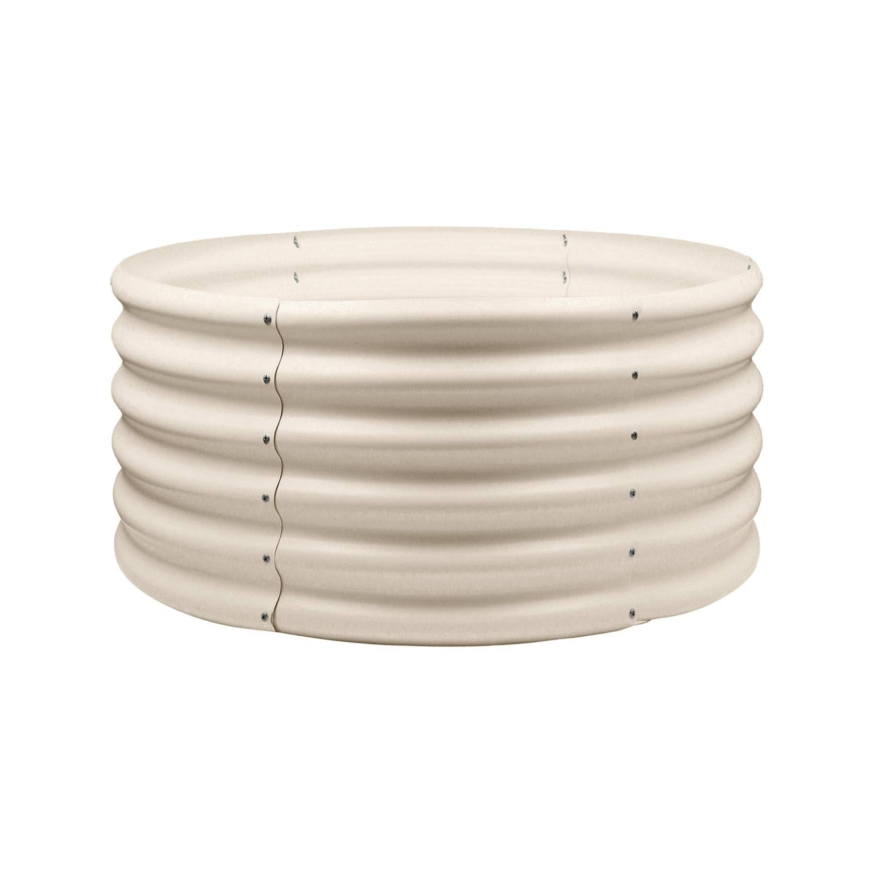 Rinkit Ltd - Venta al por mayor Jardinera - Cama de Jardín Elevada Redonda - 90cm x 45cm - Por Harbour Housewares8