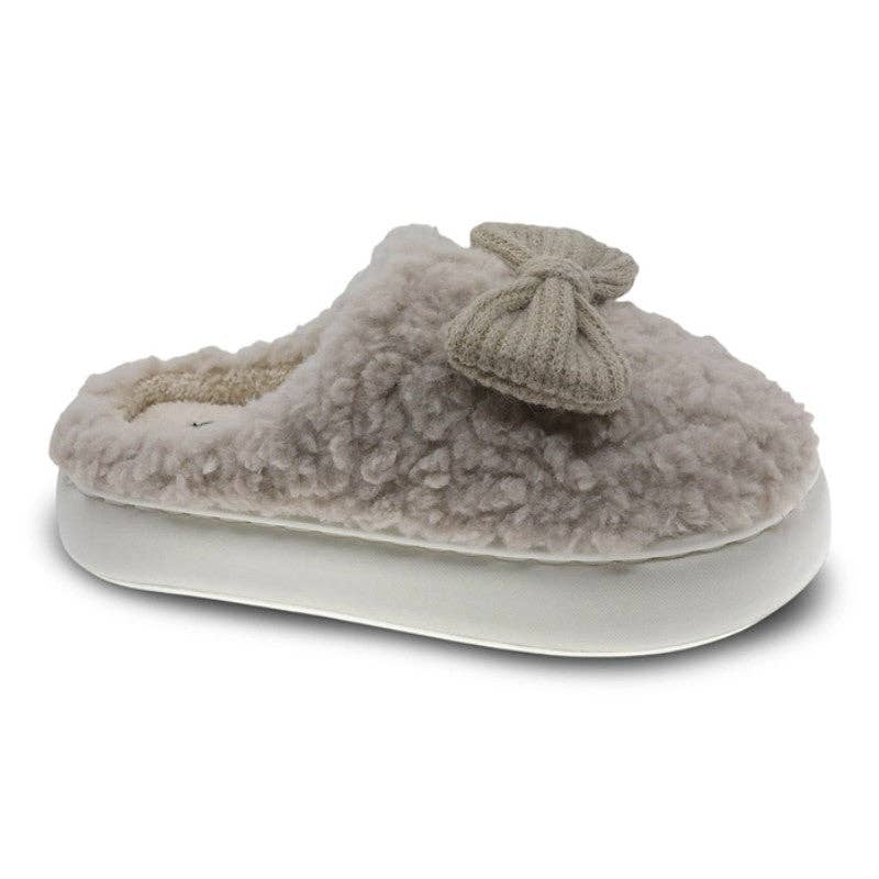 BeShoes Distribuição – Engroshandel Slippers - Dame – Indendørs Tøffel Kvinde Beige Beppi-22146910