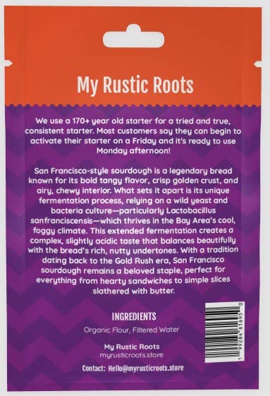 My Rustic Roots - Vente Mélange pour pain - Levain bio sans OGM | Lyophilisé | 12 g11