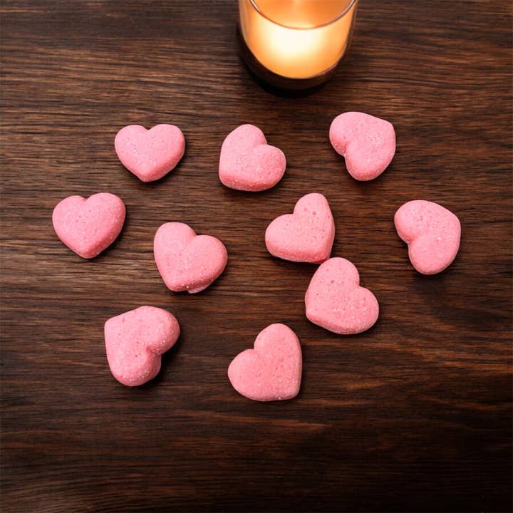Pink Sugar Hearts – Sugar Cookie Wax Melts for wholesale by Sugar and Spice Custom Creations