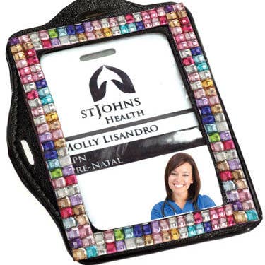 Multi Color Bling ID Pocket for wholesale by Bonitas International